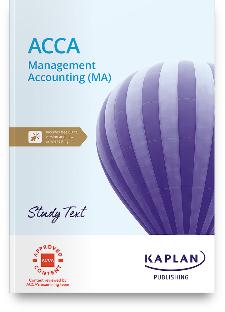 ACCA Management Accounting MA/FMA Study Text 2025 - 2026