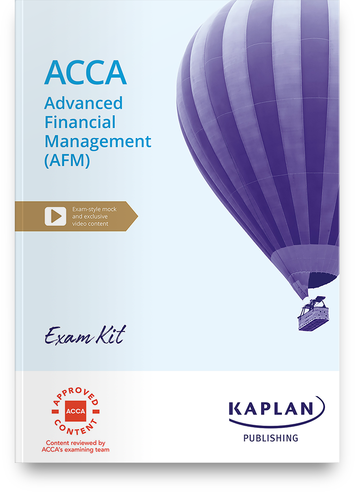 ACCA (eBook) Advanced Financial Management (AFM) Exam Practice Kit 2024-2025
