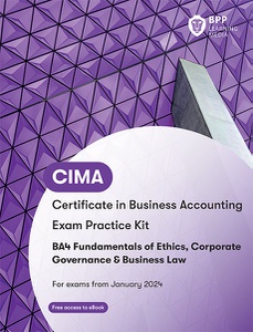 [9781035507887] CIMA BA4 Fundamentals of Ethics, Corp. Governance &amp; Bus. Law Exam Kit 2025
