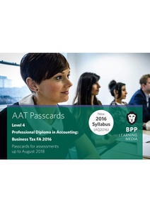 [9781509715039] AAT Optional Business Tax FA2016 Level 4 Passcards