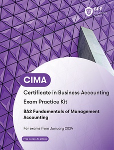 [9781035508181(ebooks) Not printable or downloadable] BA2 CIMA (eBook) Fundamentals of Management Accounting Exam Kit 2025