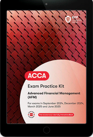 Advanced Financial Management (AFM) Practice &amp; Revision Kit 2025-26 (eBook)