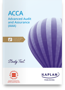 [978-1-83996-285-1] ACCA Advanced Audit and Assurance AAA UK &amp; INT Study Text 2025-2026