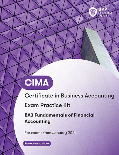 [9781035508198 (ebooks) Not printable or downloadable] BA3 (eBook) Fundamentals of Financial Accounting Exam Kit 2026